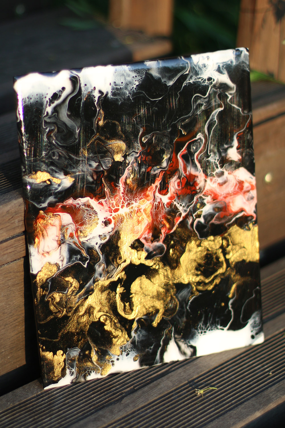 obraz płunne farby akrylowe