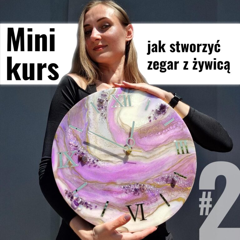 online kurs żywica ametyst lawenda