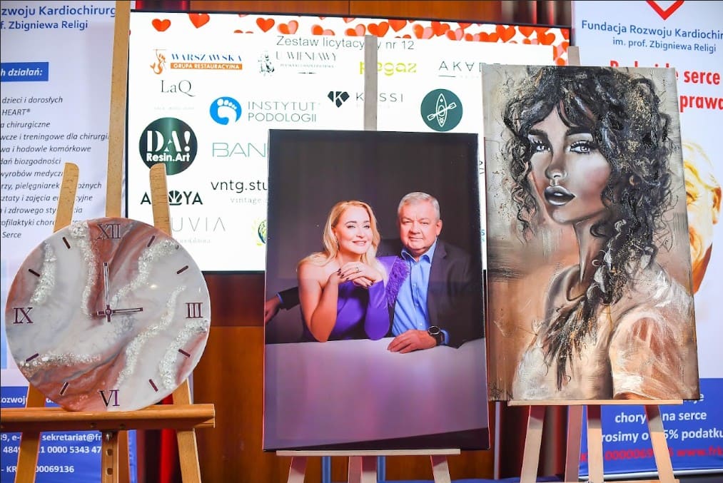 Gala aukcję Fundacji Rozwoju Kardiochirurgii im. prof. Zbigniewa Religi