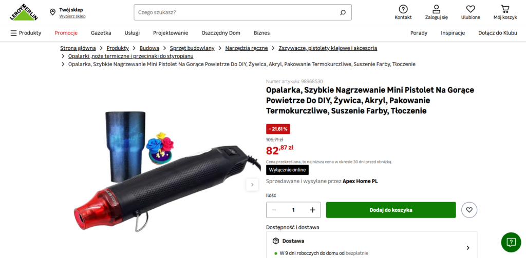 suszarka opalarka do żywic